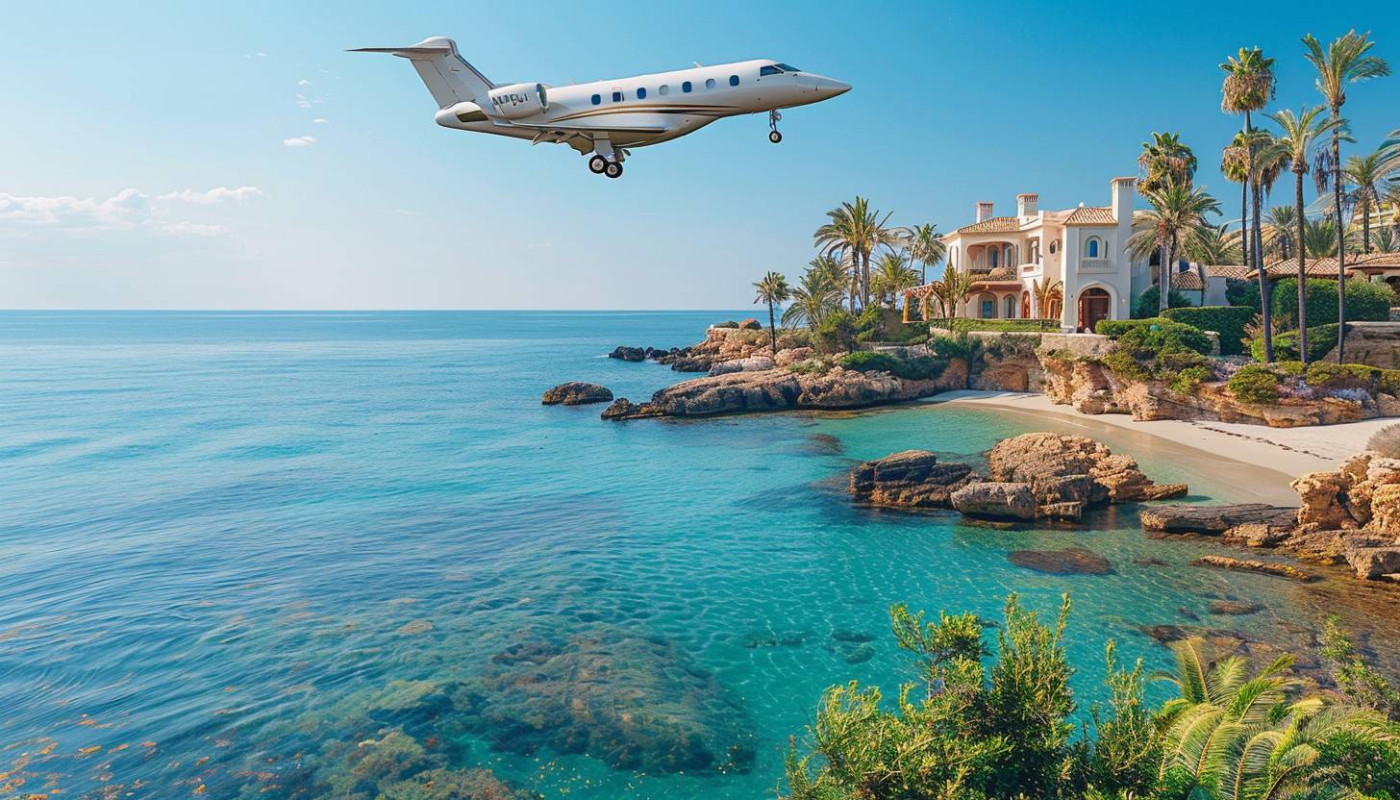 Exploring The Impact Of Private Aviation Services On Luxury Property Markets